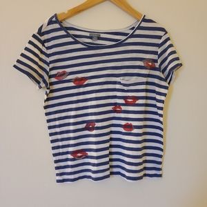Aerie Striped T-Shirt. Size XS